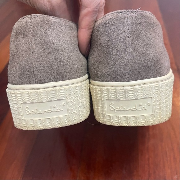 Splendid Smokey Roberta Suede Slip On Platform Chunky Loafer Sneaker Size 8 - Picture 8 of 10